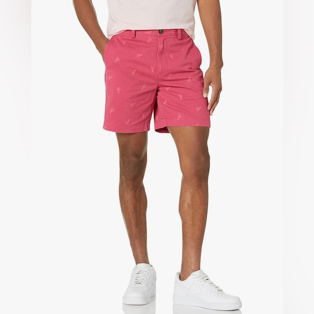 NWT Amazon Essentials‎ Men's Slim-Fit 7" Chino Short - Size: 28